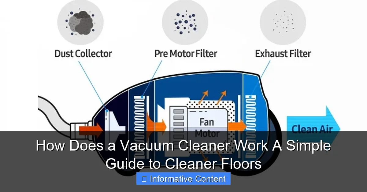 How Does a Vacuum Cleaner Work A Simple Guide to Cleaner Floors