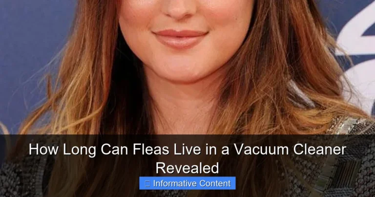 How Long Can Fleas Live in a Vacuum Cleaner Revealed