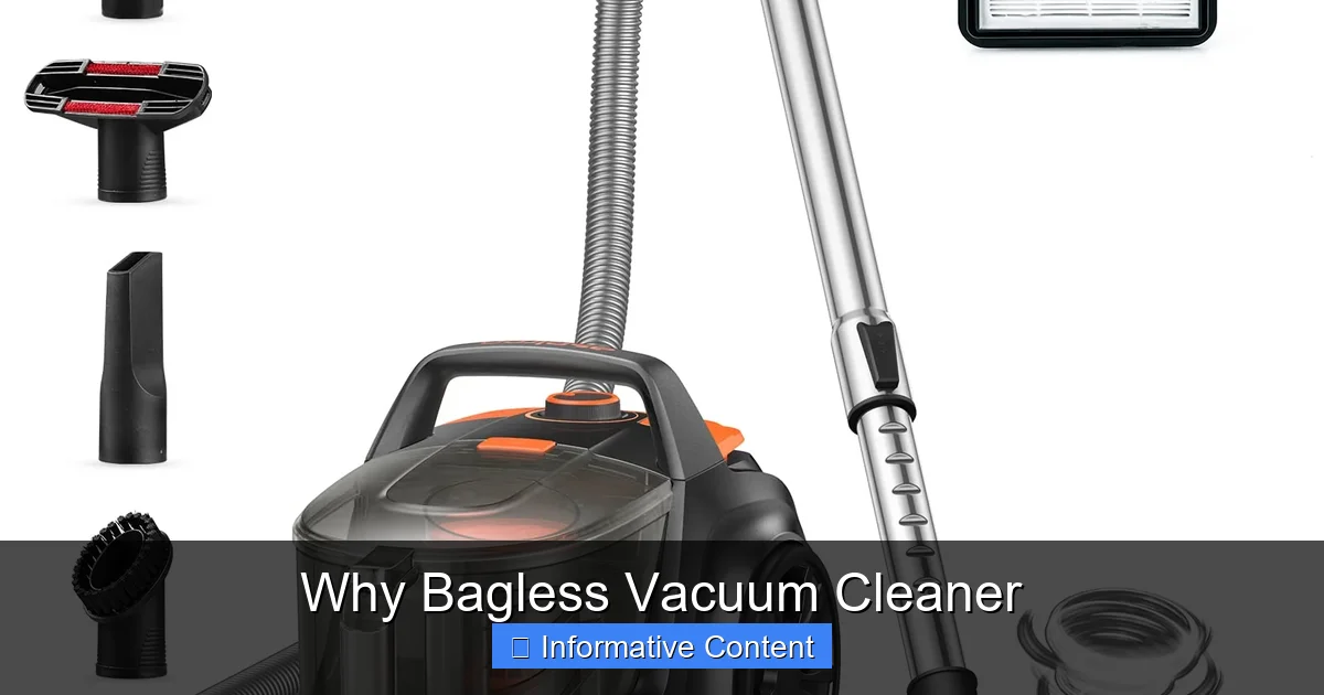 Why Bagless Vacuum Cleaner