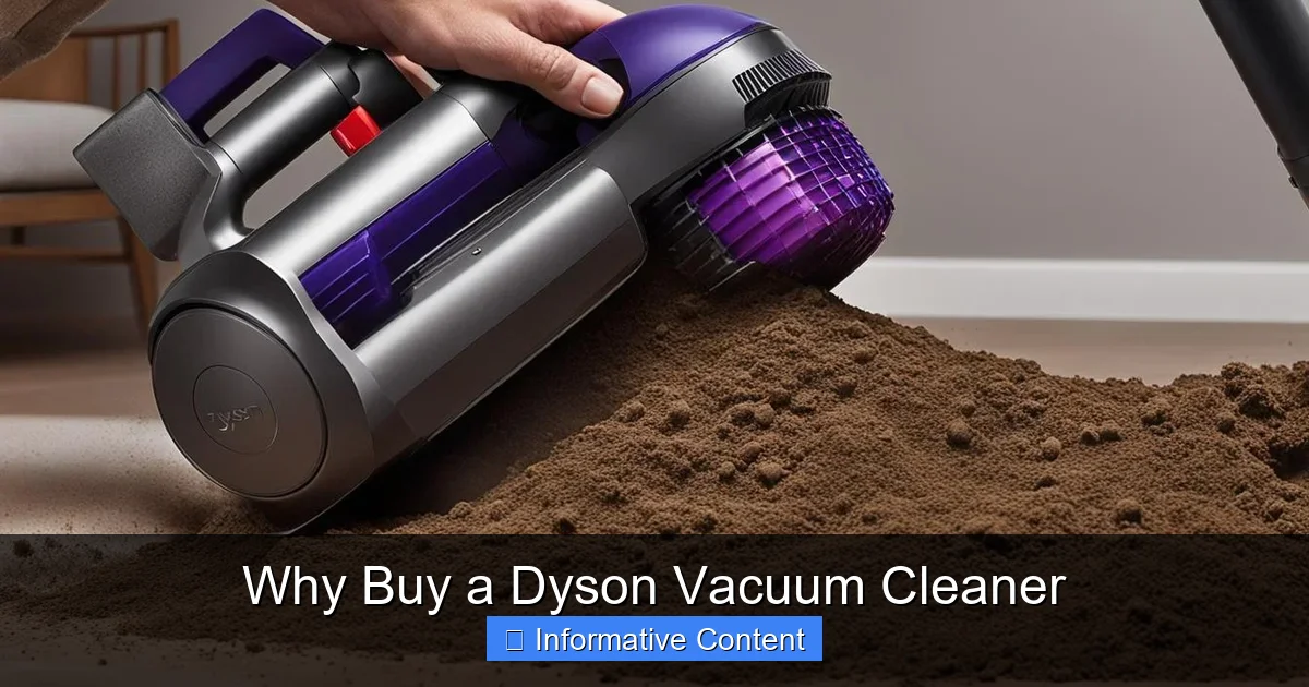 Why Buy a Dyson Vacuum Cleaner