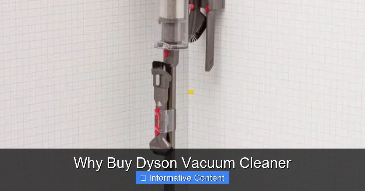 Why Buy Dyson Vacuum Cleaner