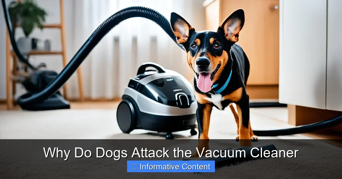 Why Do Dogs Attack the Vacuum Cleaner