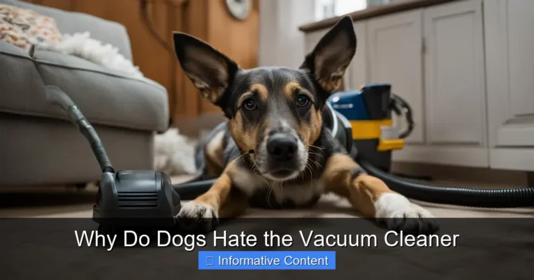 Why Do Dogs Hate the Vacuum Cleaner