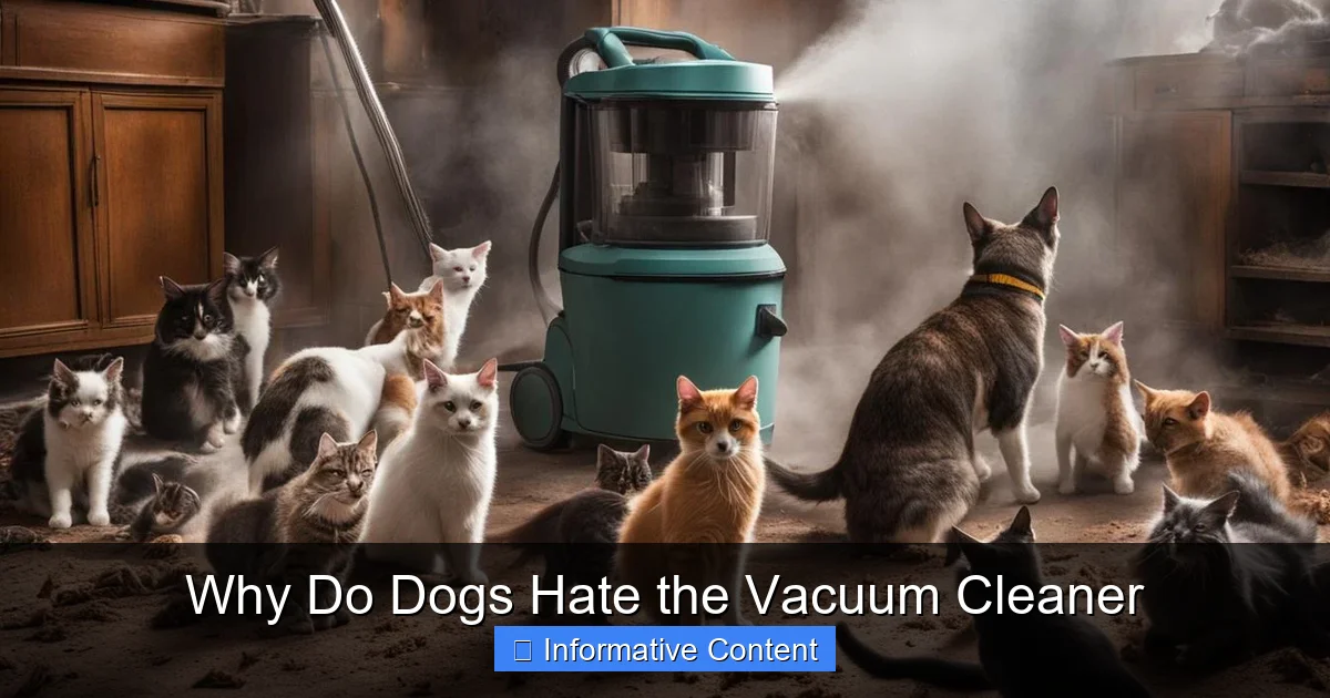 Why Do Dogs Hate the Vacuum Cleaner