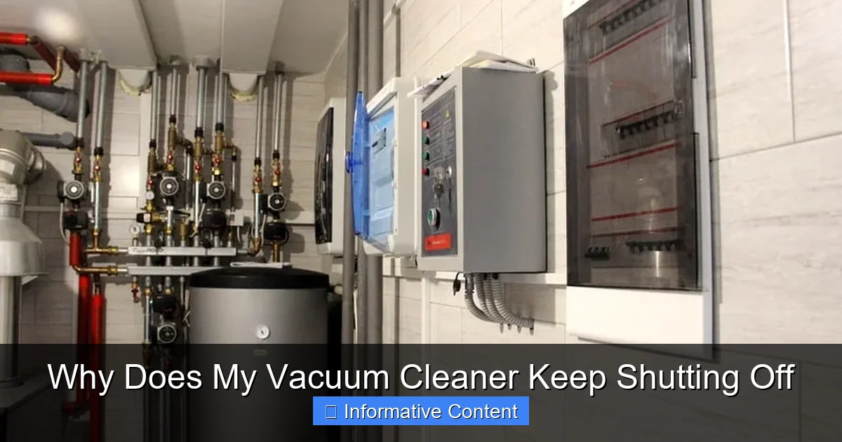 Why Does My Vacuum Cleaner Keep Shutting Off