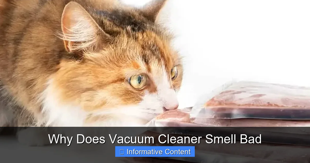 Why Does Vacuum Cleaner Smell Bad