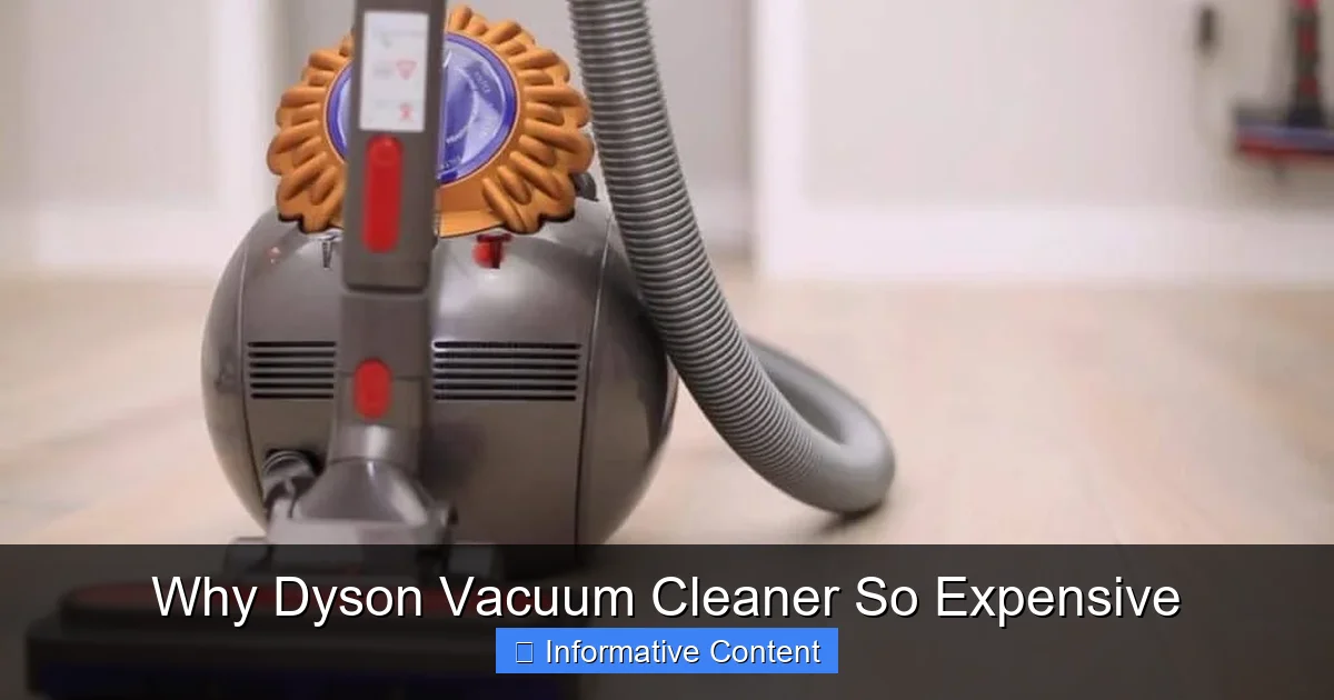 Why Dyson Vacuum Cleaner So Expensive
