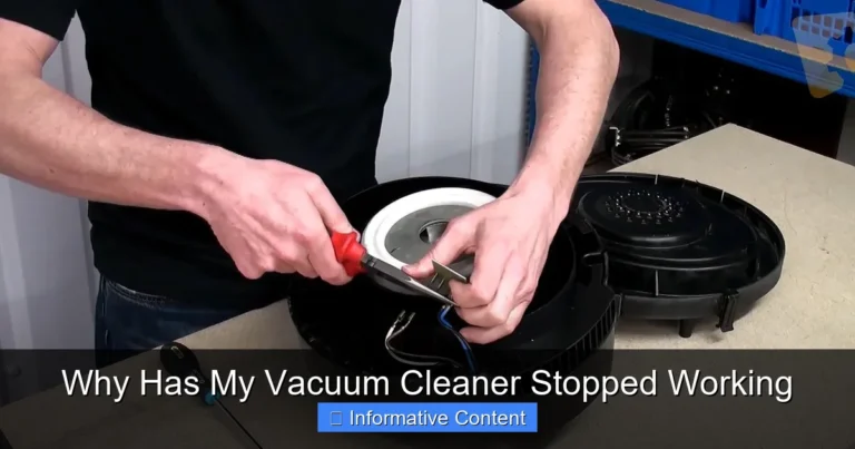 Why Has My Vacuum Cleaner Stopped Working