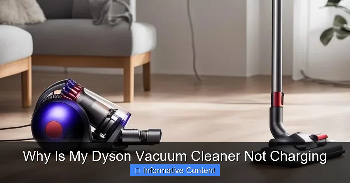 Why Is My Dyson Vacuum Cleaner Not Charging
