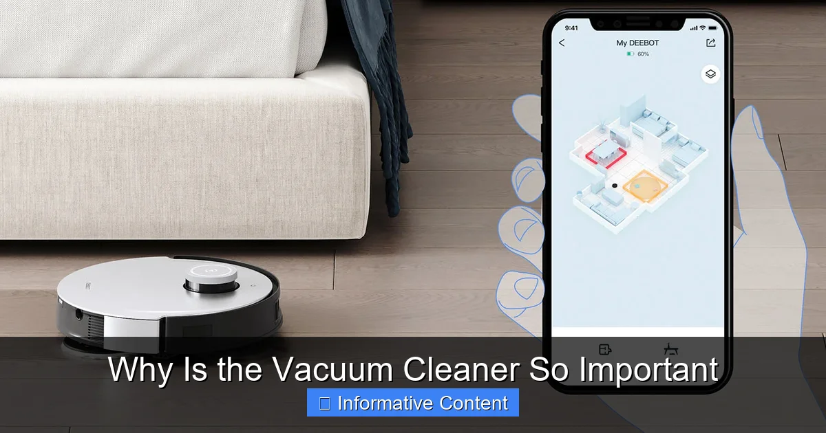 Why Is the Vacuum Cleaner So Important