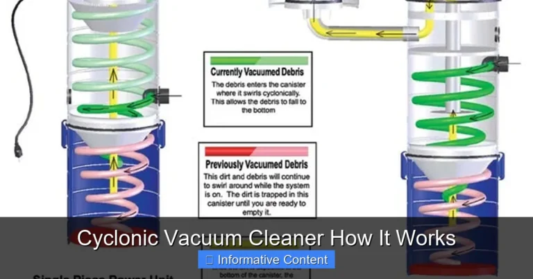 Cyclonic Vacuum Cleaner How It Works