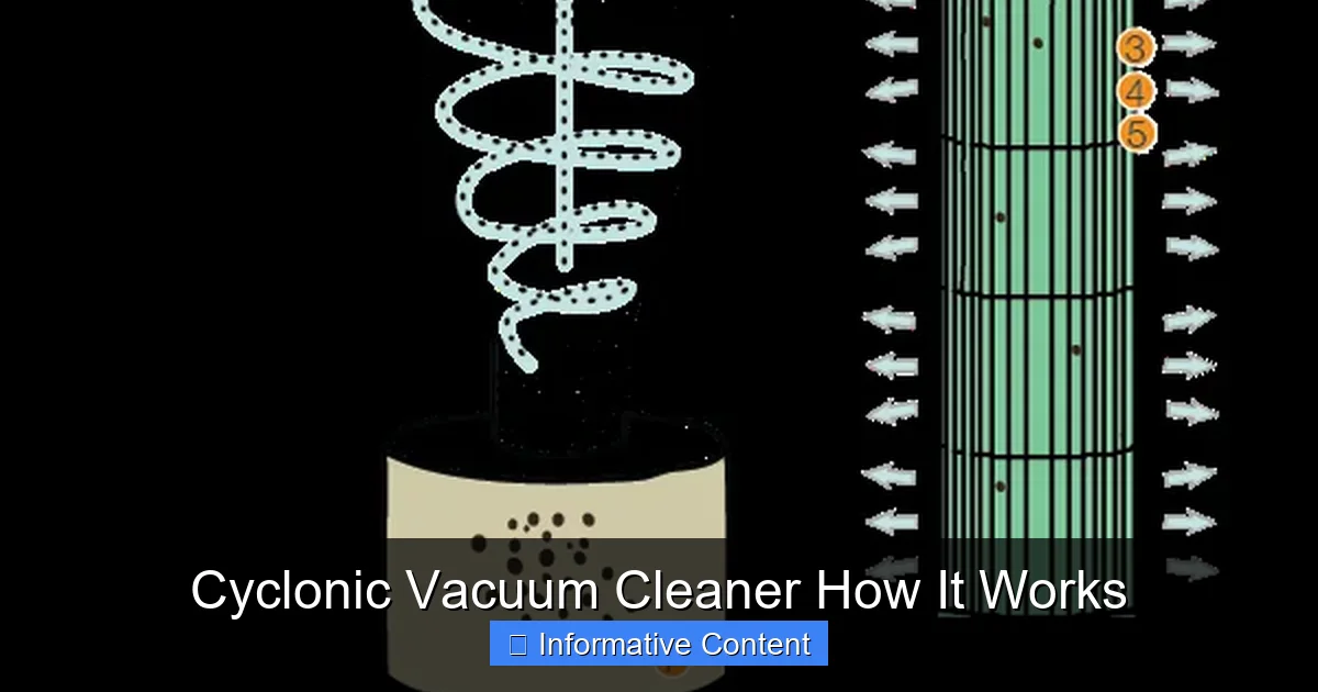 Cyclonic Vacuum Cleaner How It Works