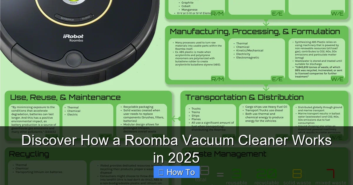 Discover How a Roomba Vacuum Cleaner Works in 2025