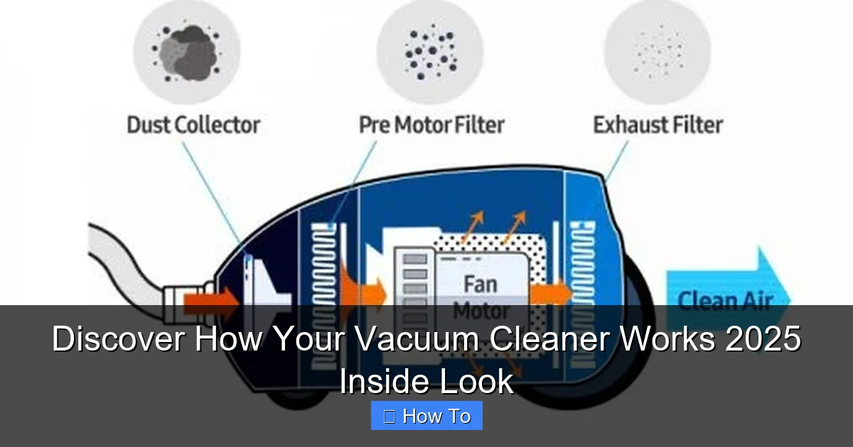 Discover How Your Vacuum Cleaner Works 2025 Inside Look