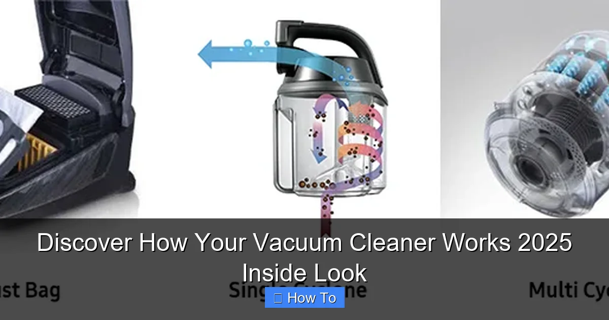 Discover How Your Vacuum Cleaner Works 2025 Inside Look