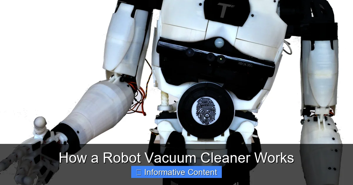 How a Robot Vacuum Cleaner Works