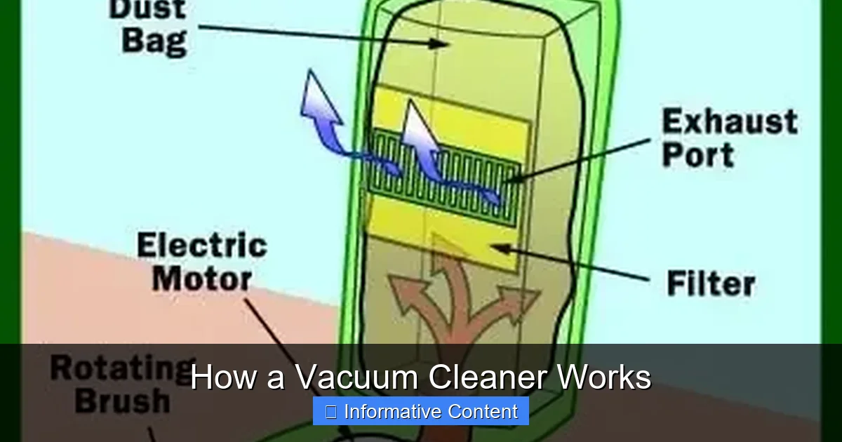 How a Vacuum Cleaner Works
