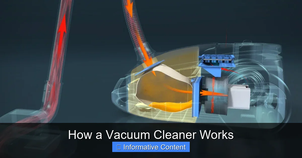 How a Vacuum Cleaner Works