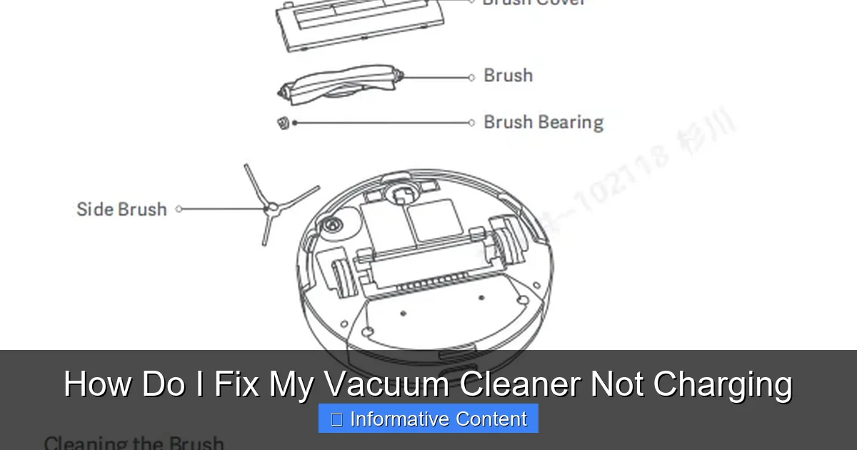 How Do I Fix My Vacuum Cleaner Not Charging