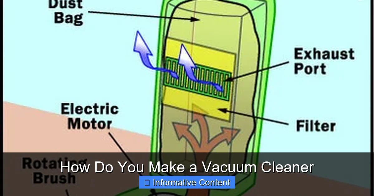 How Do You Make a Vacuum Cleaner