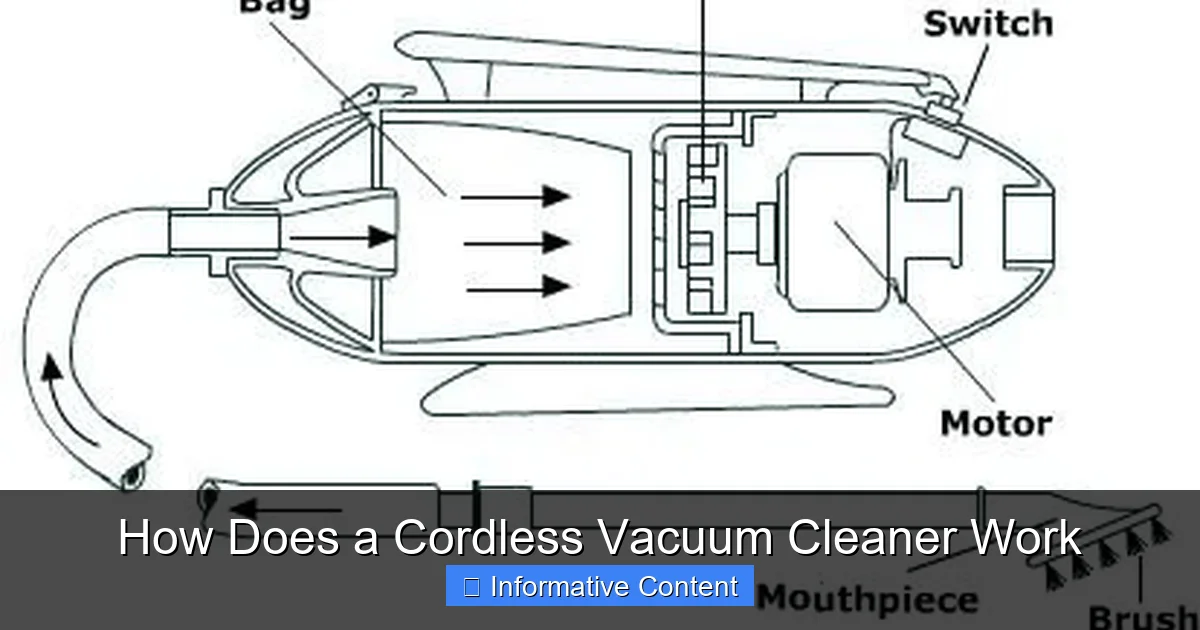 How Does a Cordless Vacuum Cleaner Work