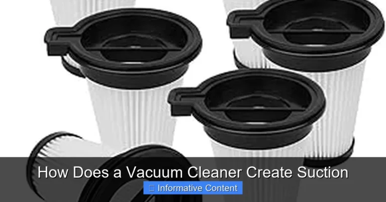 How Does a Vacuum Cleaner Create Suction
