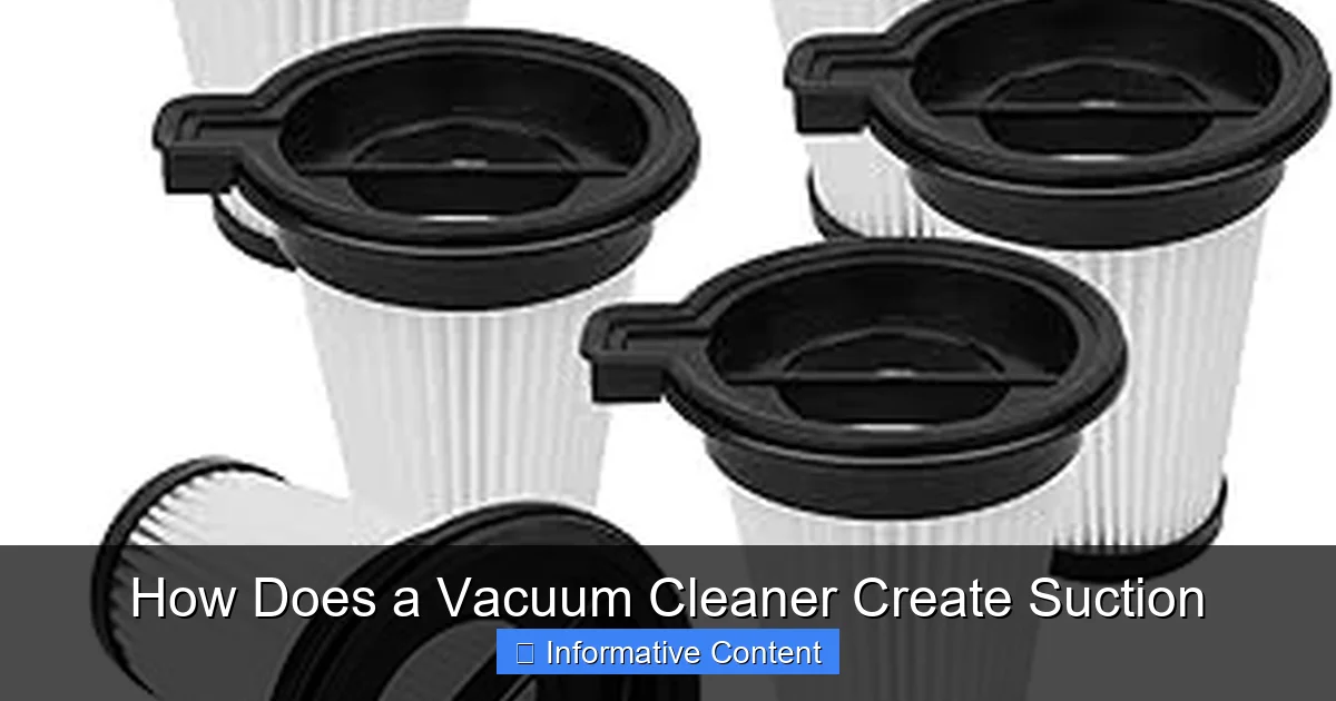 How Does a Vacuum Cleaner Create Suction