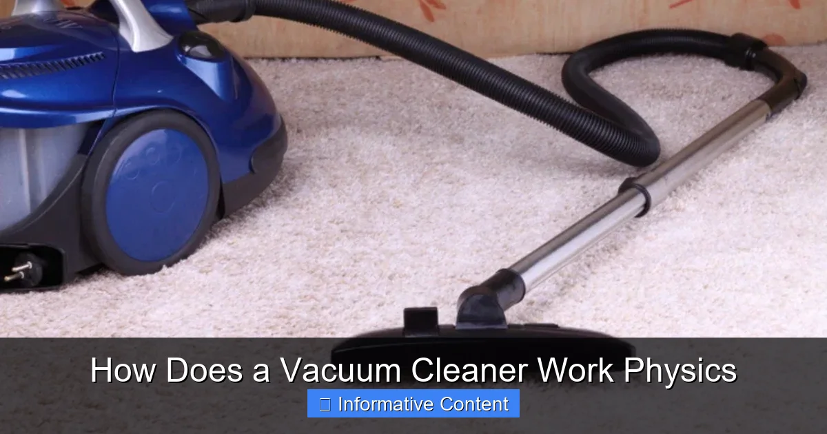 How Does a Vacuum Cleaner Work Physics