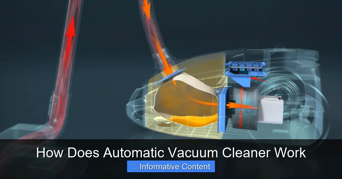 How Does Automatic Vacuum Cleaner Work