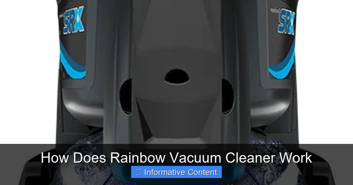How Does Rainbow Vacuum Cleaner Work
