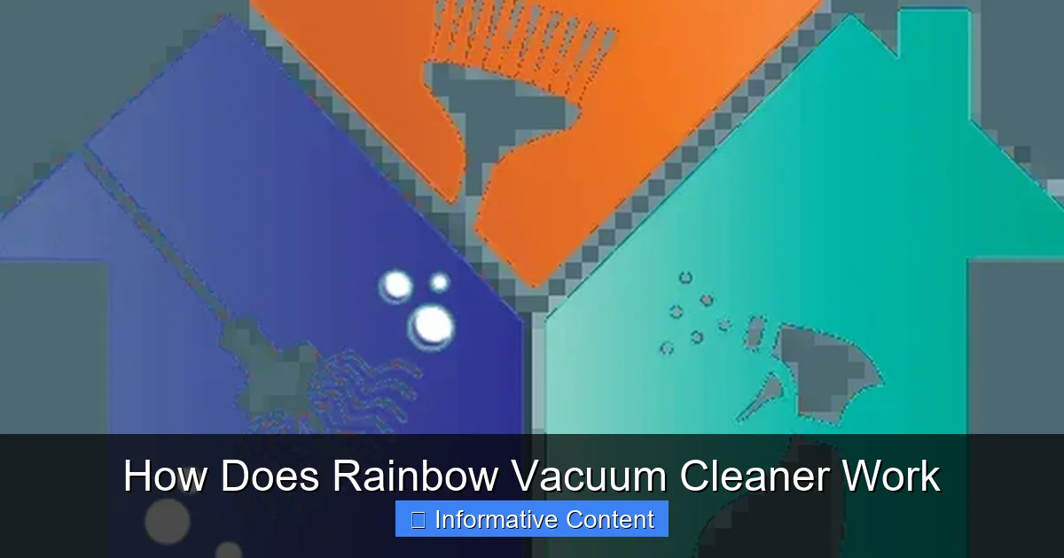 How Does Rainbow Vacuum Cleaner Work