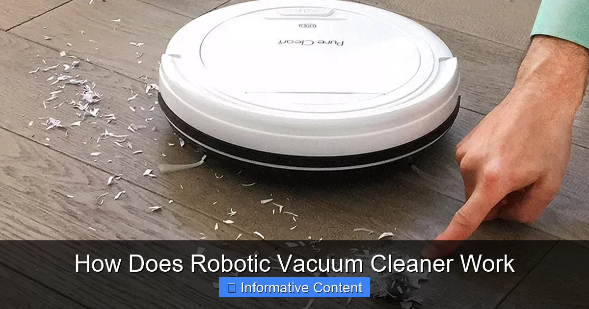 How Does Robotic Vacuum Cleaner Work