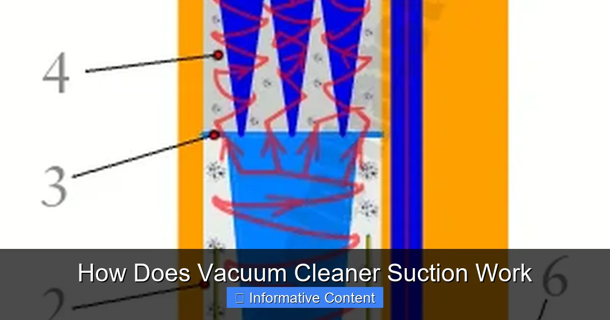 How Does Vacuum Cleaner Suction Work