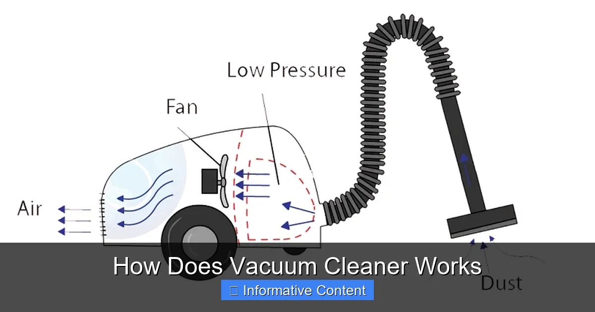 How Does Vacuum Cleaner Works