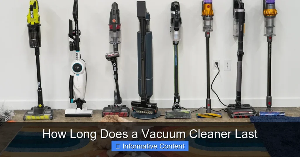 How Long Does a Vacuum Cleaner Last