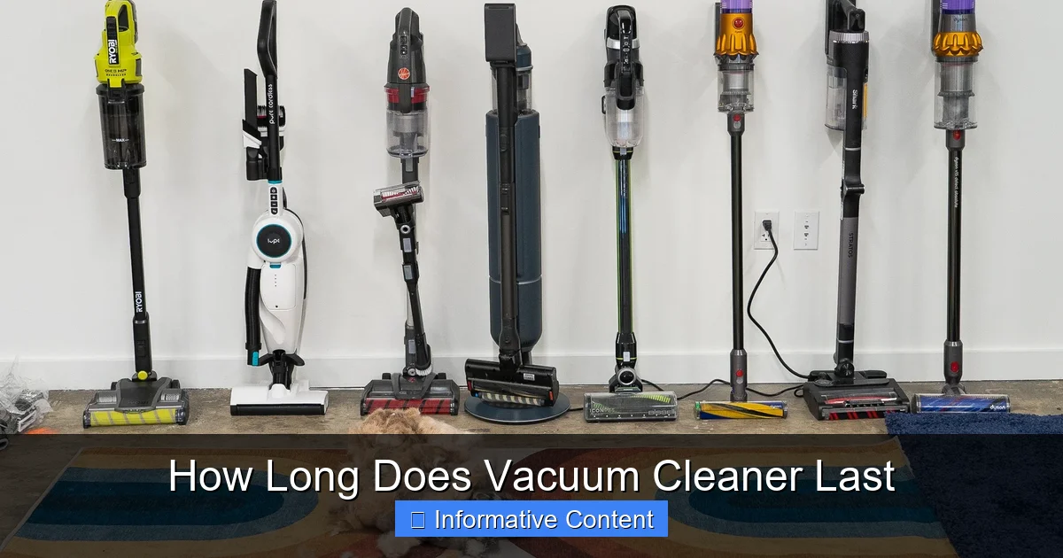 How Long Does Vacuum Cleaner Last