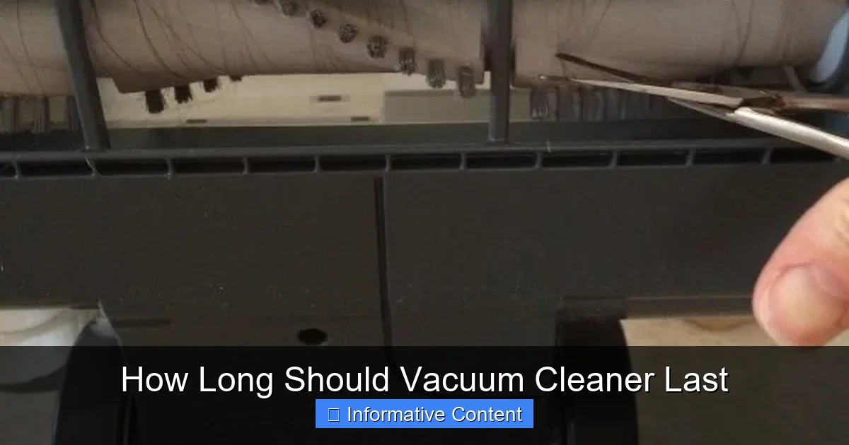 How Long Should Vacuum Cleaner Last