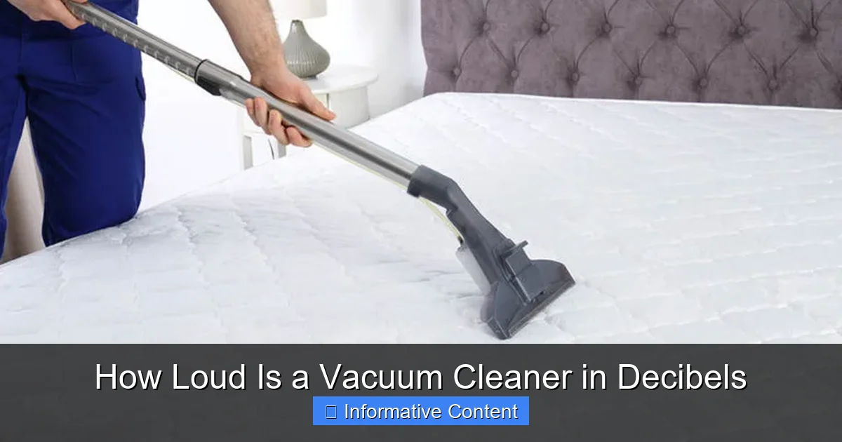 How Loud Is a Vacuum Cleaner in Decibels