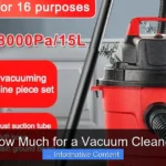 How Much for a Vacuum Cleaner