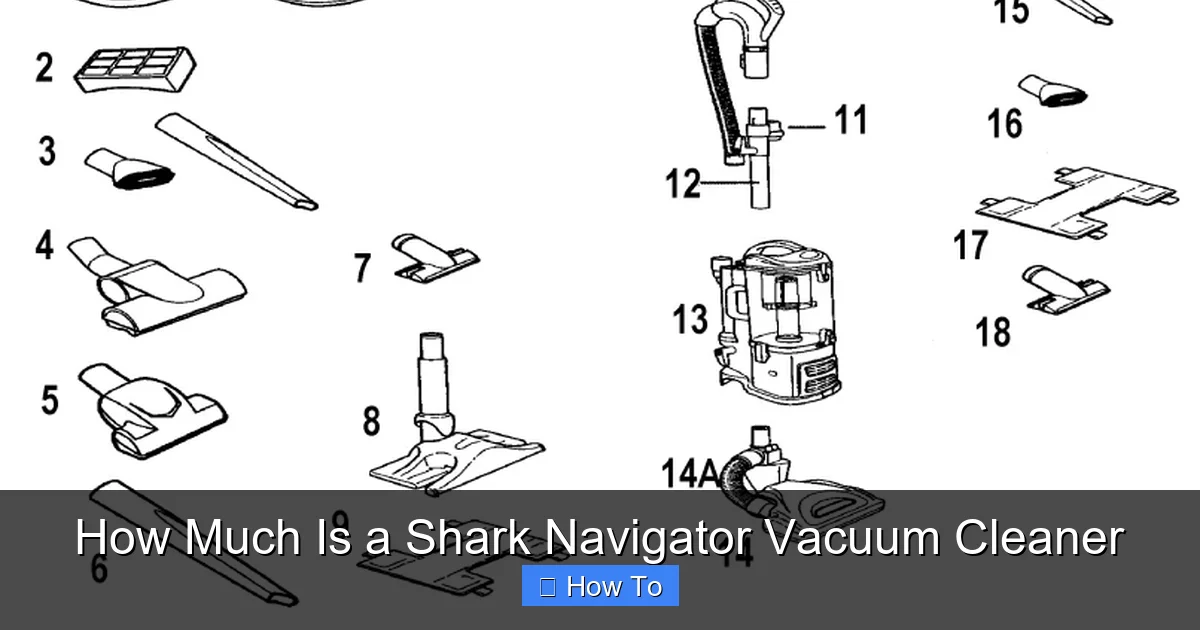 How Much Is a Shark Navigator Vacuum Cleaner