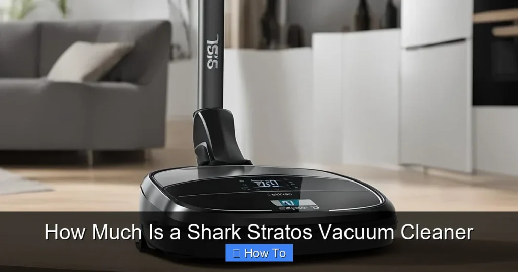 How Much Is a Shark Stratos Vacuum Cleaner