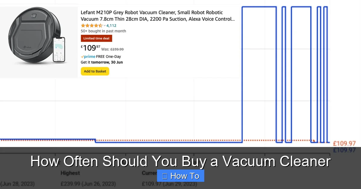 How Often Should You Buy a Vacuum Cleaner