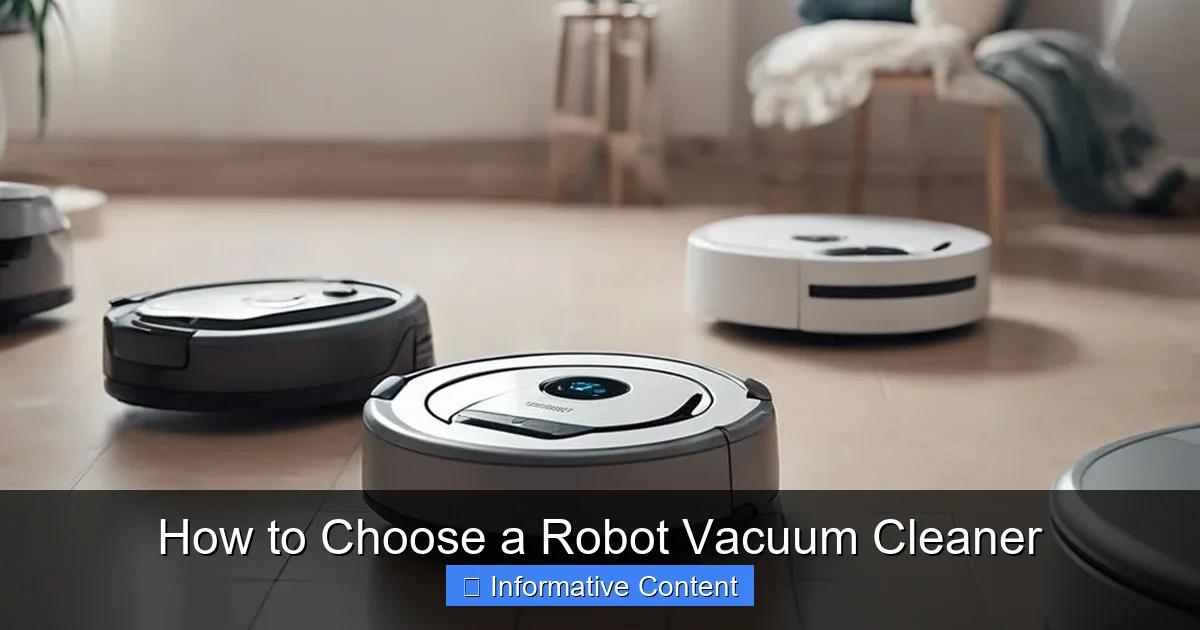 How to Choose a Robot Vacuum Cleaner