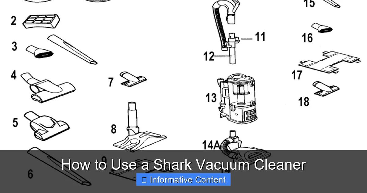 How to Use a Shark Vacuum Cleaner