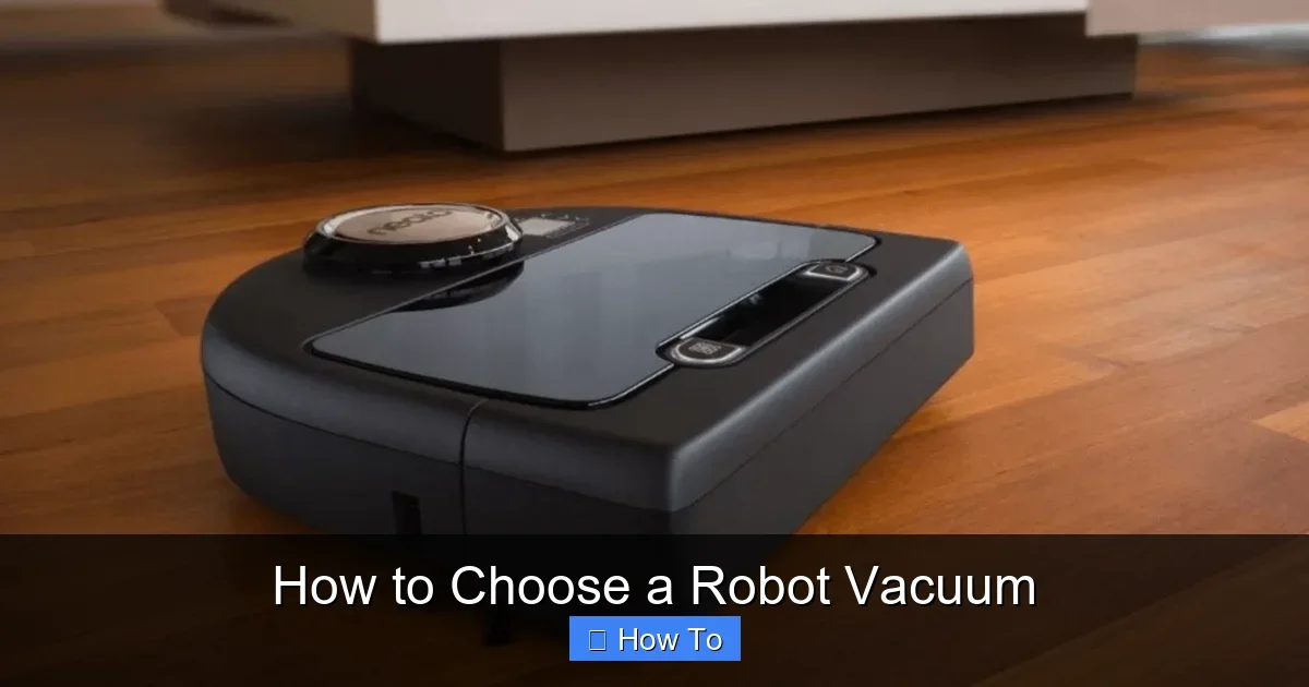 How to Choose a Robot Vacuum