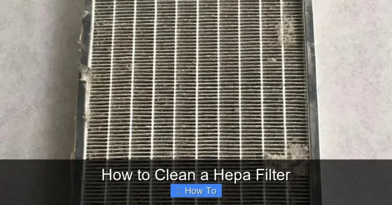 How to Clean a Hepa Filter