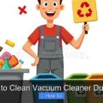 How to Clean Vacuum Cleaner Dustbin