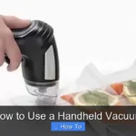 How to Use a Handheld Vacuum