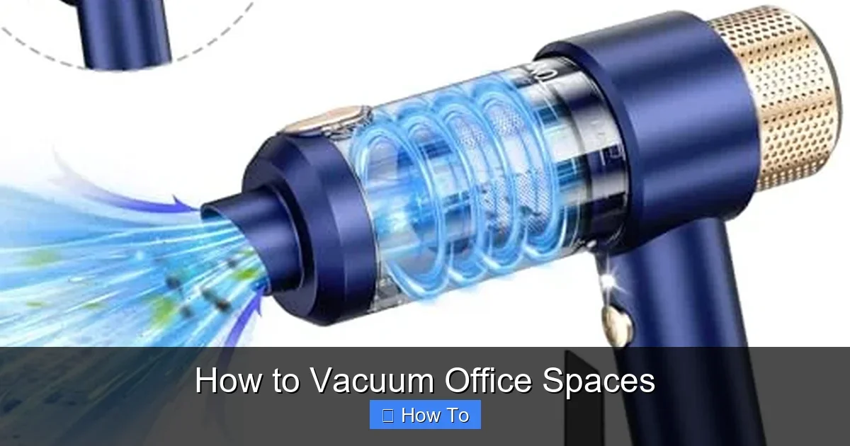 How to Vacuum Office Spaces