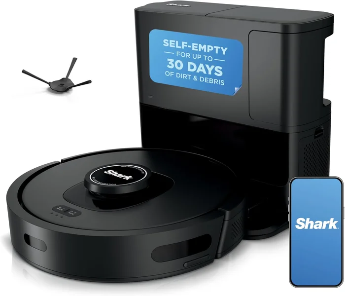 Shark AV2501S AI Ultra Robot Vacuum Matrix Clean 30-Day Self Empty HEP